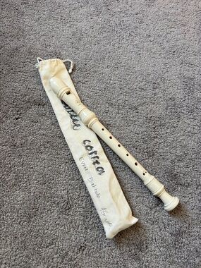 Yamaha Soprano Recorder Baroque Cream w/ Cover Student Instrument